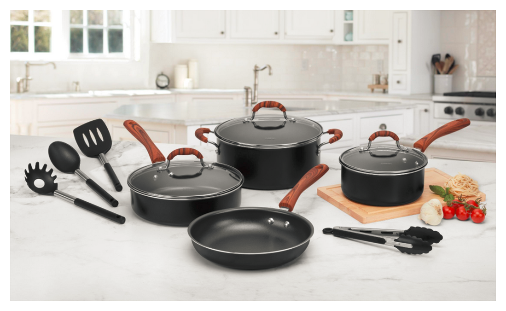 Cuisinart – Aluminum Nonstick 11 Piece Cookware Set $59.99 (Reg. $199. ...