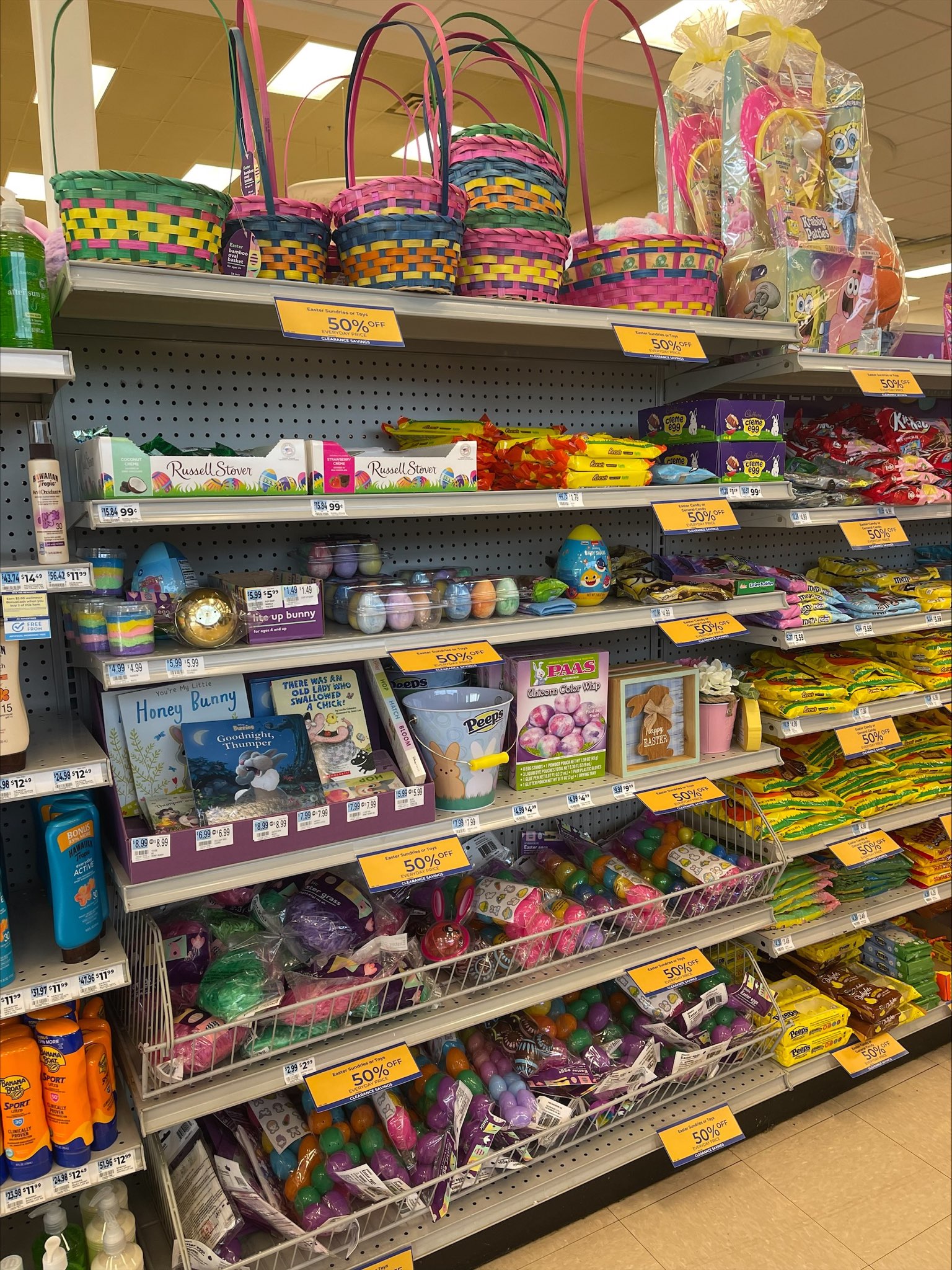 50% off All Easter Clearance at Rite Aid!