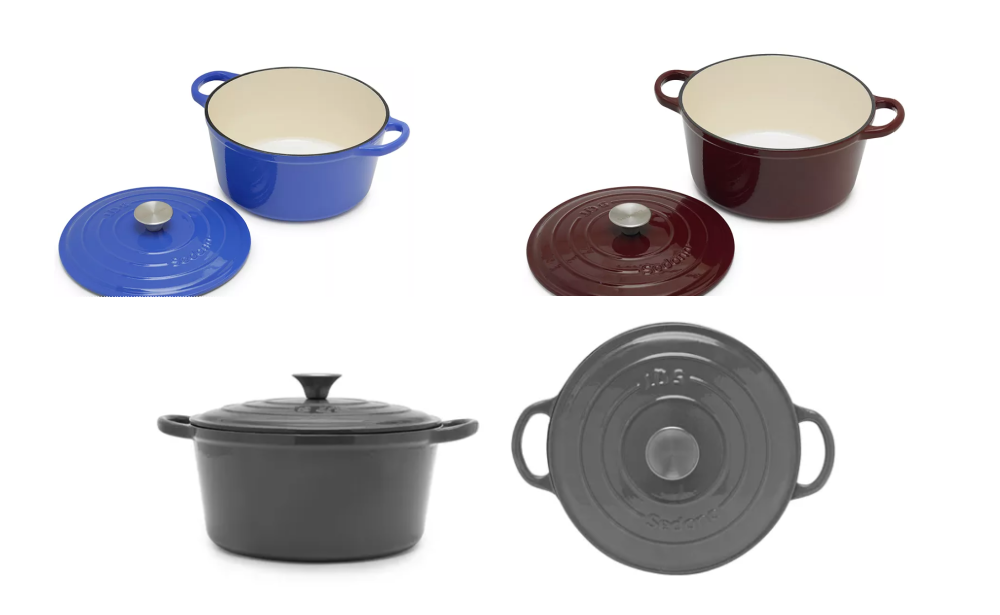 Sedona Enamel Cast Iron 5-Qt. Dutch Oven - Macy's