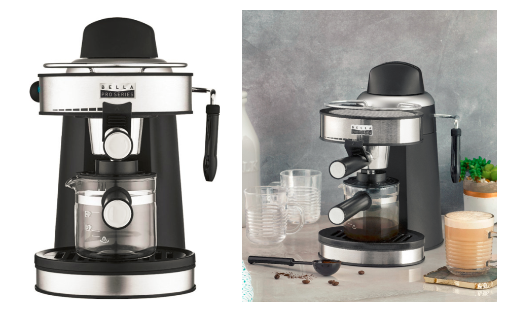 Bella Pro Series Espresso Machine with 20 Bars of Pressure and