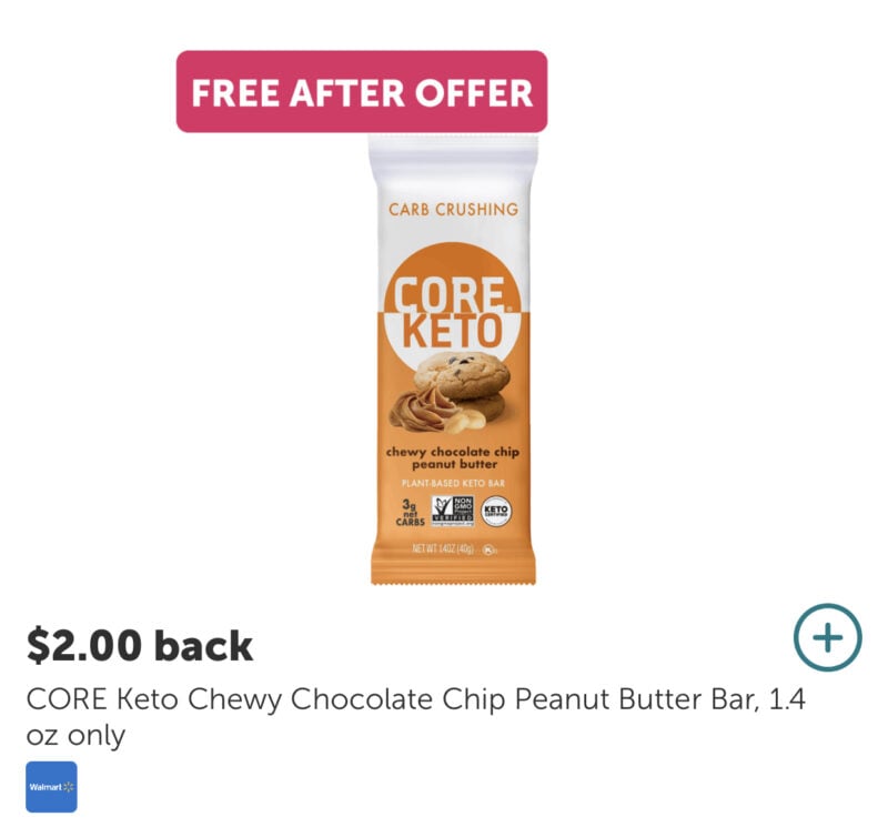 free-core-bar-chocolate-chip-cookie-dough-at-walmart-ibotta-rebate