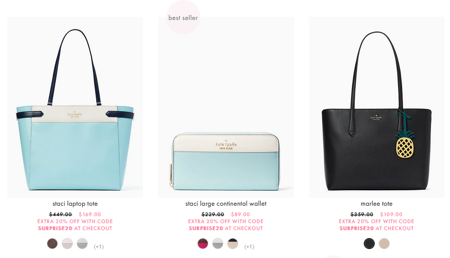 kate spade 20 off coupon