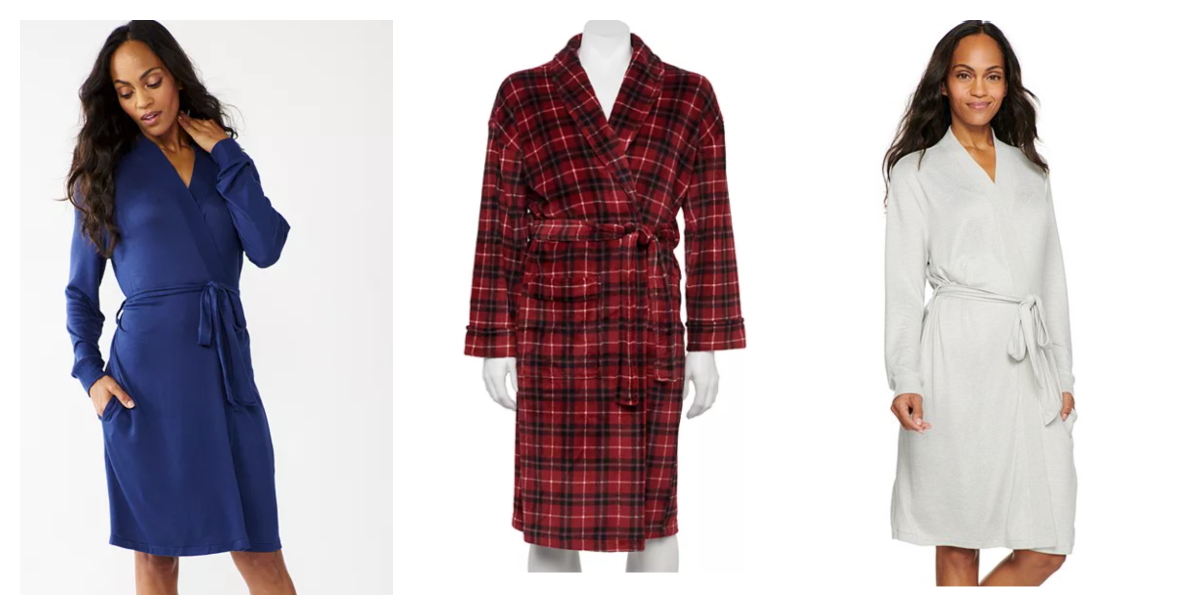 Men’s and Women’s Robes starting at $4.21 (Reg $24) at Kohl’s | Living ...