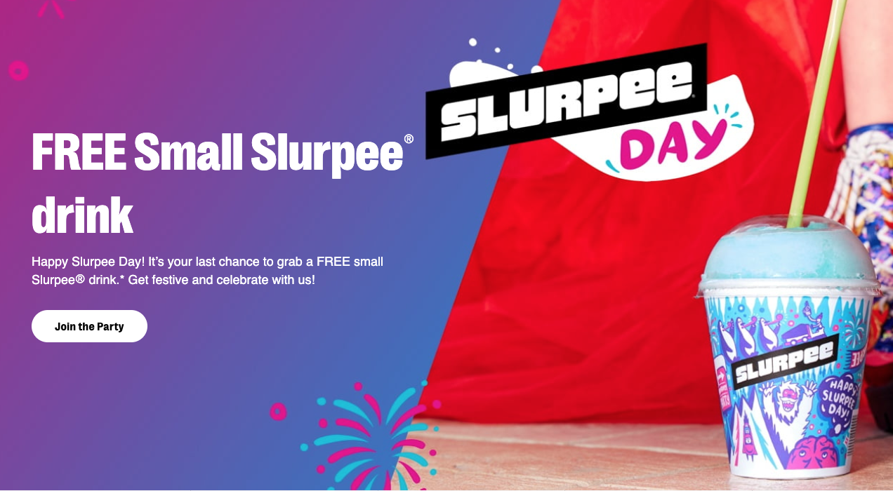 Last Chance! Get a Free Slurpee at 7Eleven Today! Living Rich With