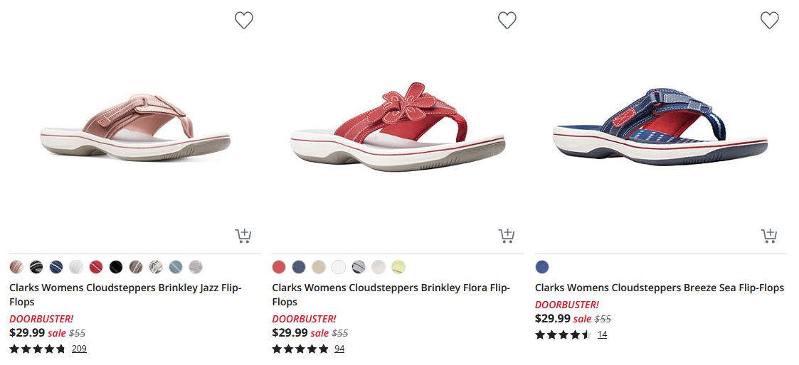 Clarks best sale cloudsteppers jcpenney