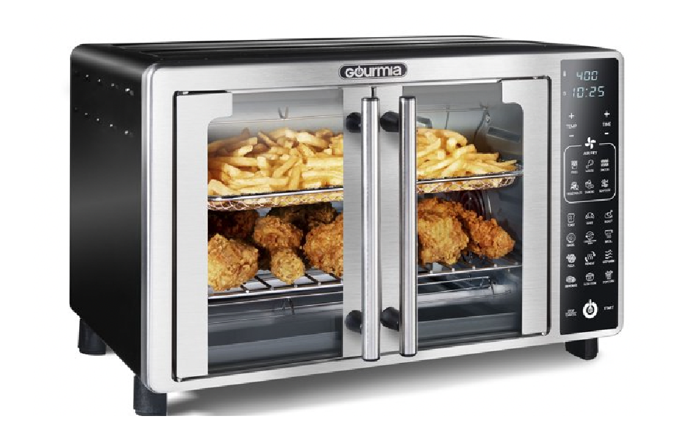 Gourmia 12-in-1 Digital Air Fryer Toaster Oven Black  - Best Buy