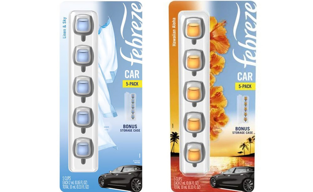 Save on Febreze Car Hawaiian Aloha Vent Clip Air Freshener Order Online  Delivery
