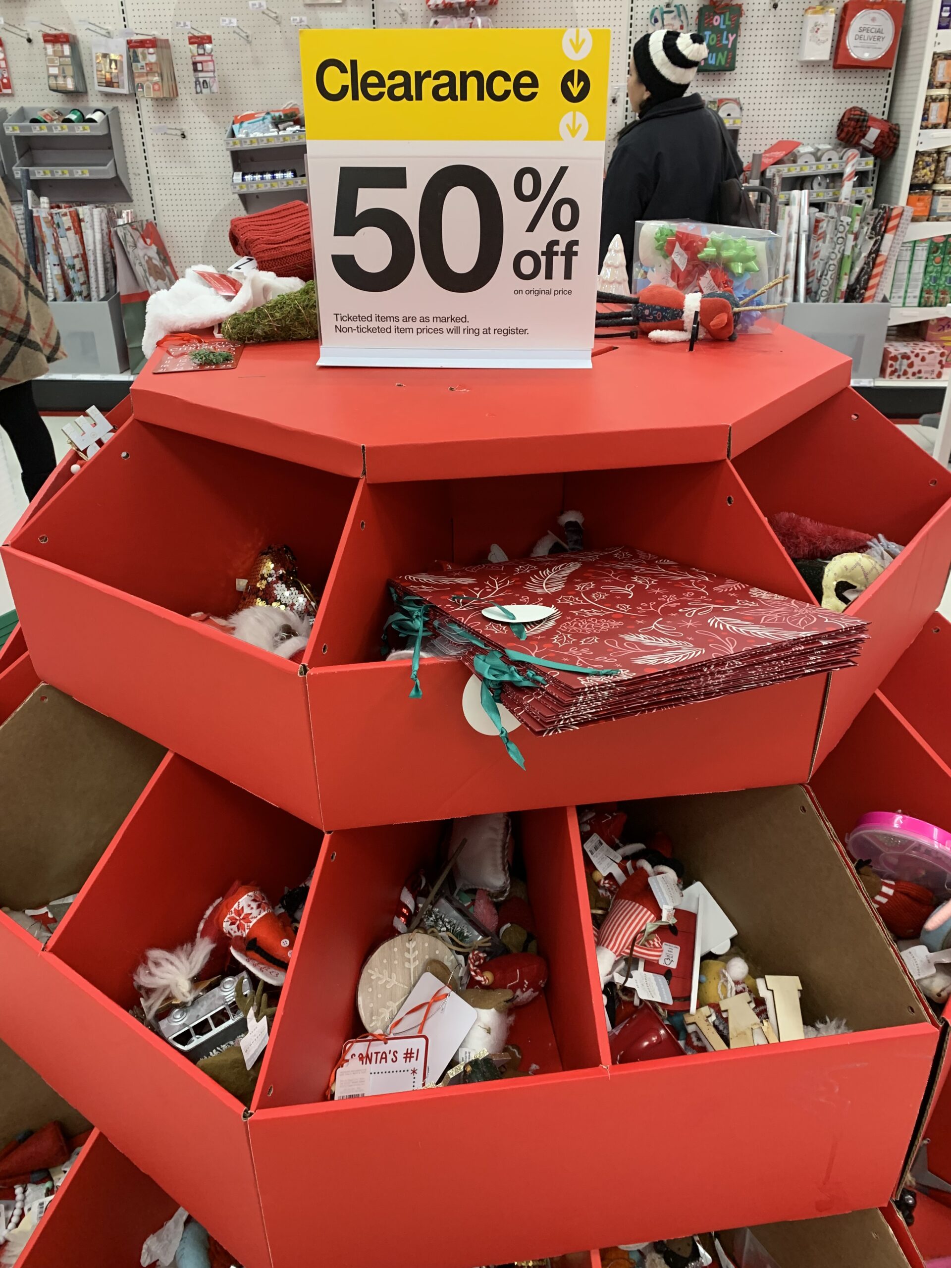 50% off Christmas Clearance at TJMaxx