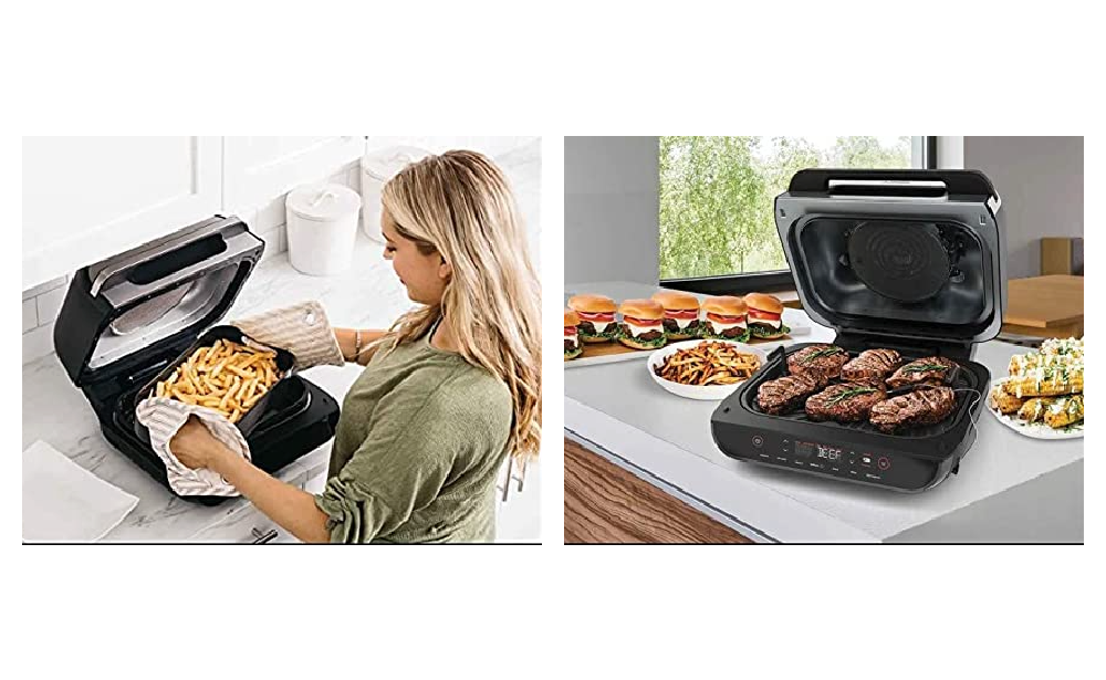 Ninja Foodi Smart XL 6-in-1 Dual Temp Probe Indoor Grill & Air