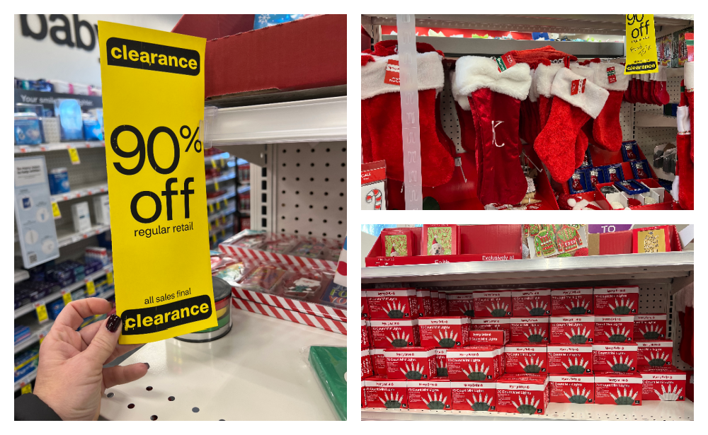 CVS Christmas Clearance, 90% Off!