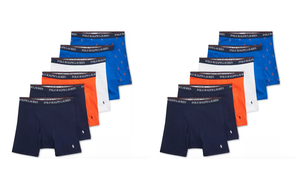 Polo Ralph Lauren 6 Pk Men's Boxer Briefs $ (Reg. $) at Macy's |  Living Rich With Coupons®