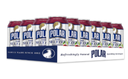 Hurry! 52% Off Polar Seltzer Water Black Cherry 18 pack at Amazon
