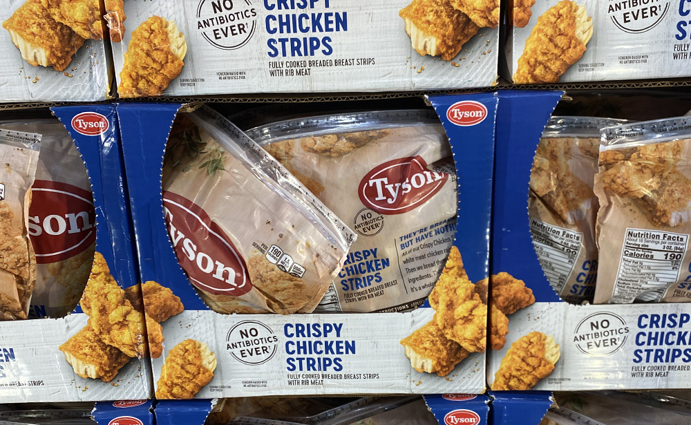 tyson crispy chicken strips