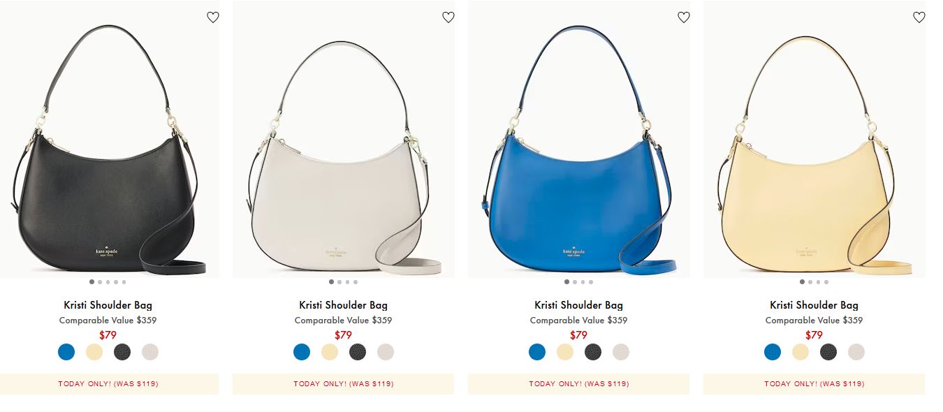 Kate Spade Kristi Shoulder Bag $79 Shipped