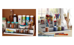 82% Off Non-Skid 3-Tier Spice Pantry Kitchen Cabinet Organizer