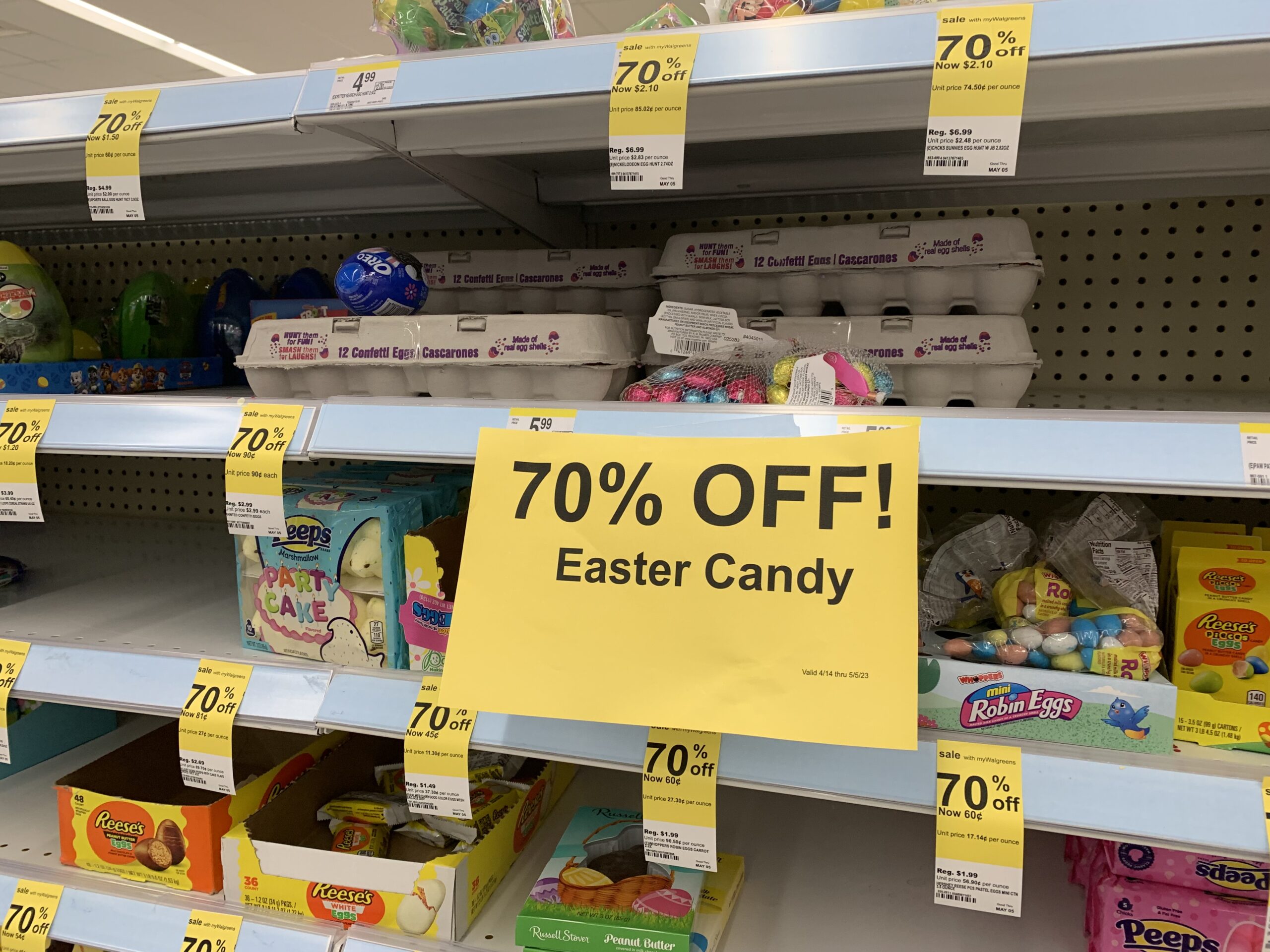 Walgreens Easter Clearance 2025