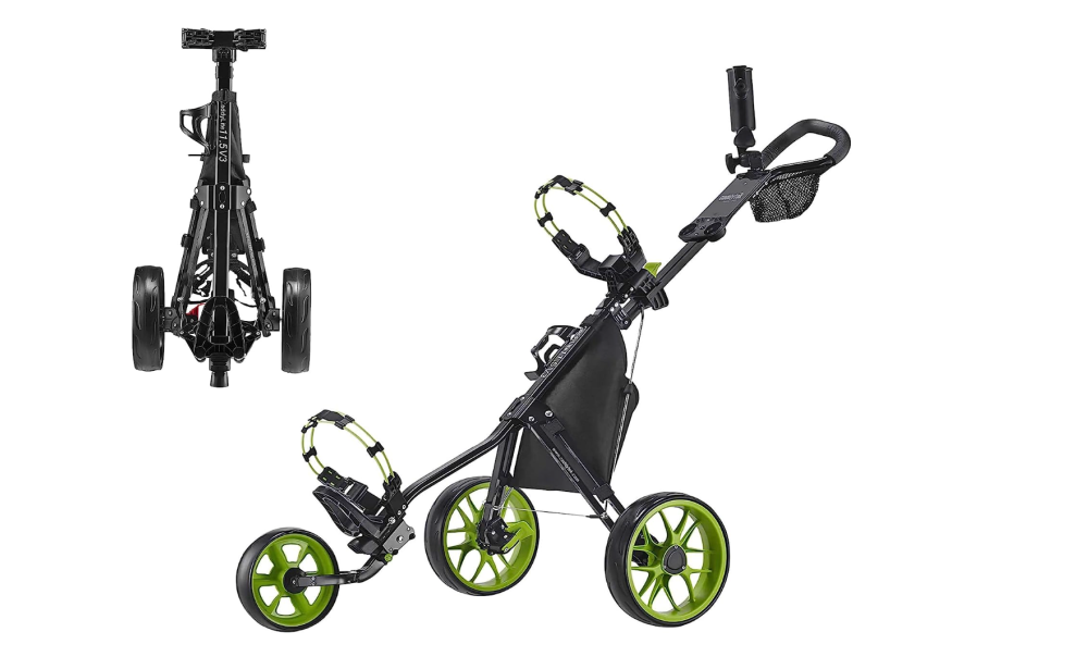 52% Off Caddytek CaddyLite 11.5 V3 3 Wheel Golf Push Cart | Living Rich ...