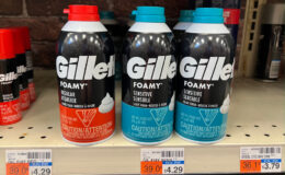 Gillette Foamy Shaving Cream as low as $1.69 at CVS! | No Coupons Needed