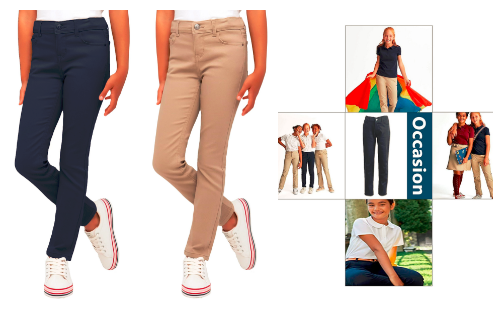 Skinny School Uniform Pants for  curated on LTK