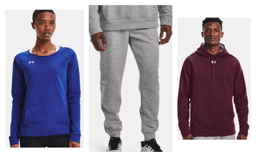 Under Armour Hustle Fleece Hoodie & Joggers ONLY $19.99 Shipped