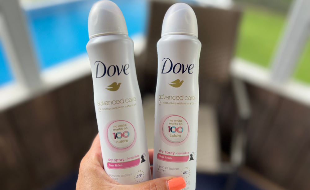 Dove Dry Spray Antiperspirant& Deodorant Only 1.49 at CVS {Reg. 8.99