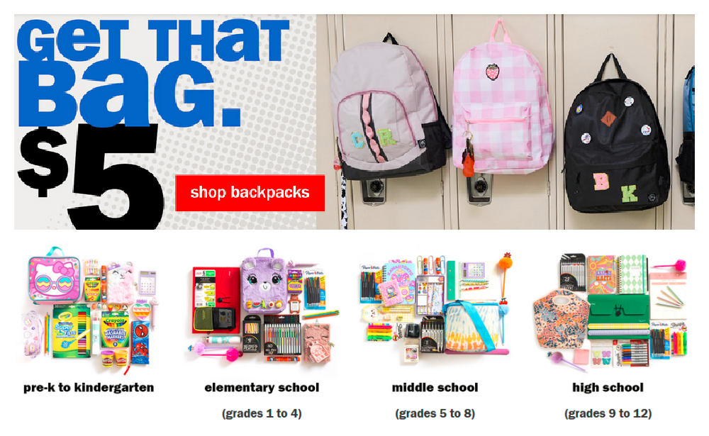 Five Below Best Back-to-School Supplies 2023
