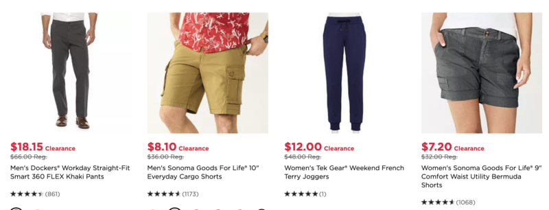 WOW! Take up to 85% off with Kohl's Limited Time Only Clearance Sale 