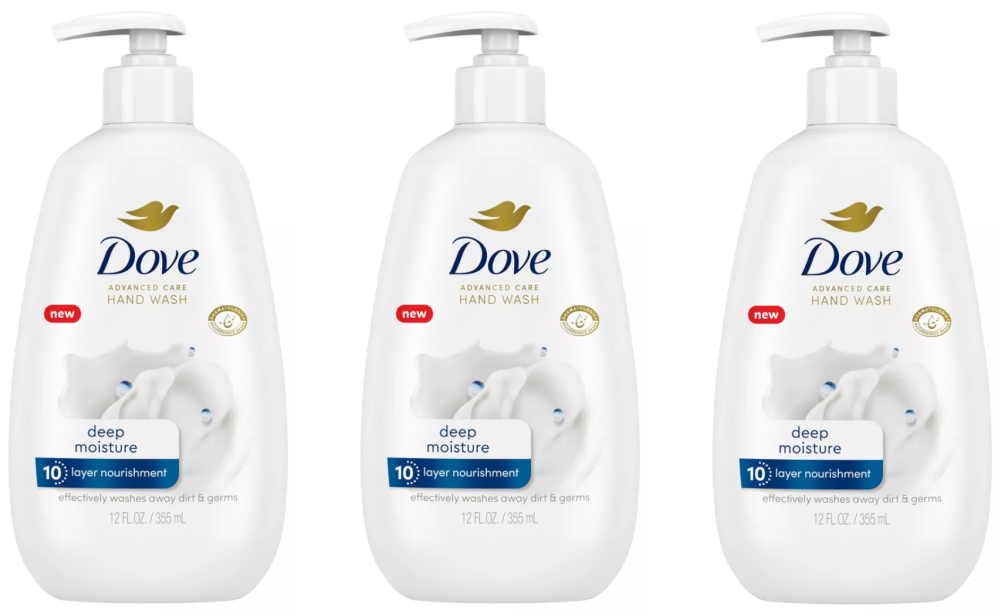 Dove Hand Wash $1.44 each at Target | Living Rich With Coupons®