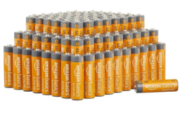 Stock Up on Amazon Basics 100-Pack AA Batteries