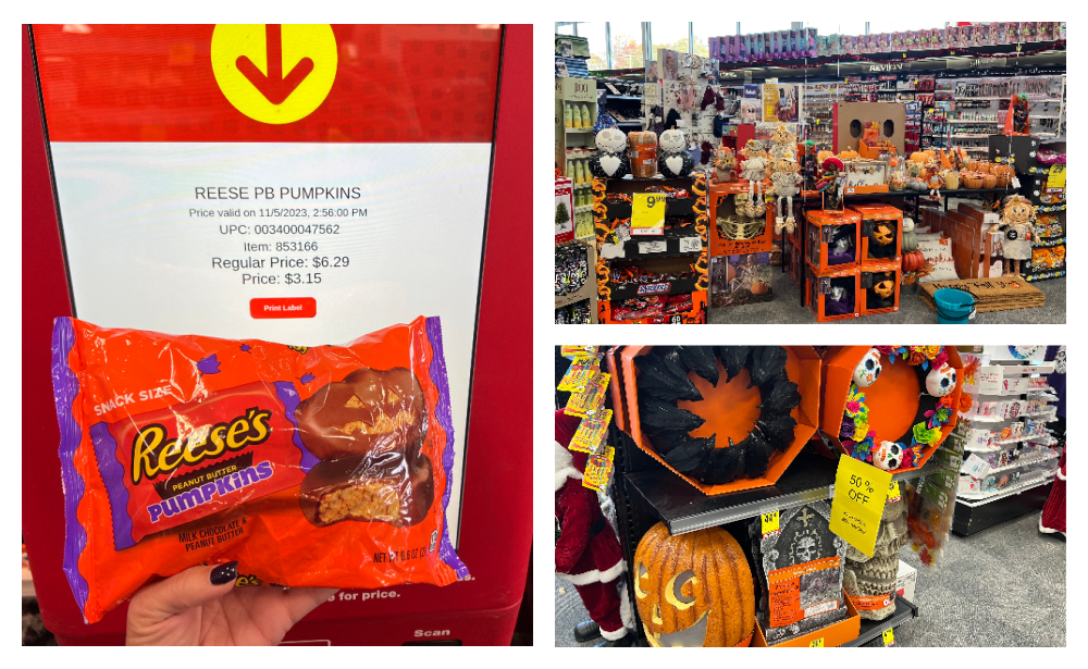 Target - Halloween clearance 50% off, check your local stores!