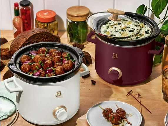 🎁 Walmart Black Friday! $15 Beautiful 2 qt Slow Cooker Set, 2