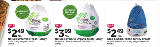 Nature's Promise Whole Young Turkey, Fresh