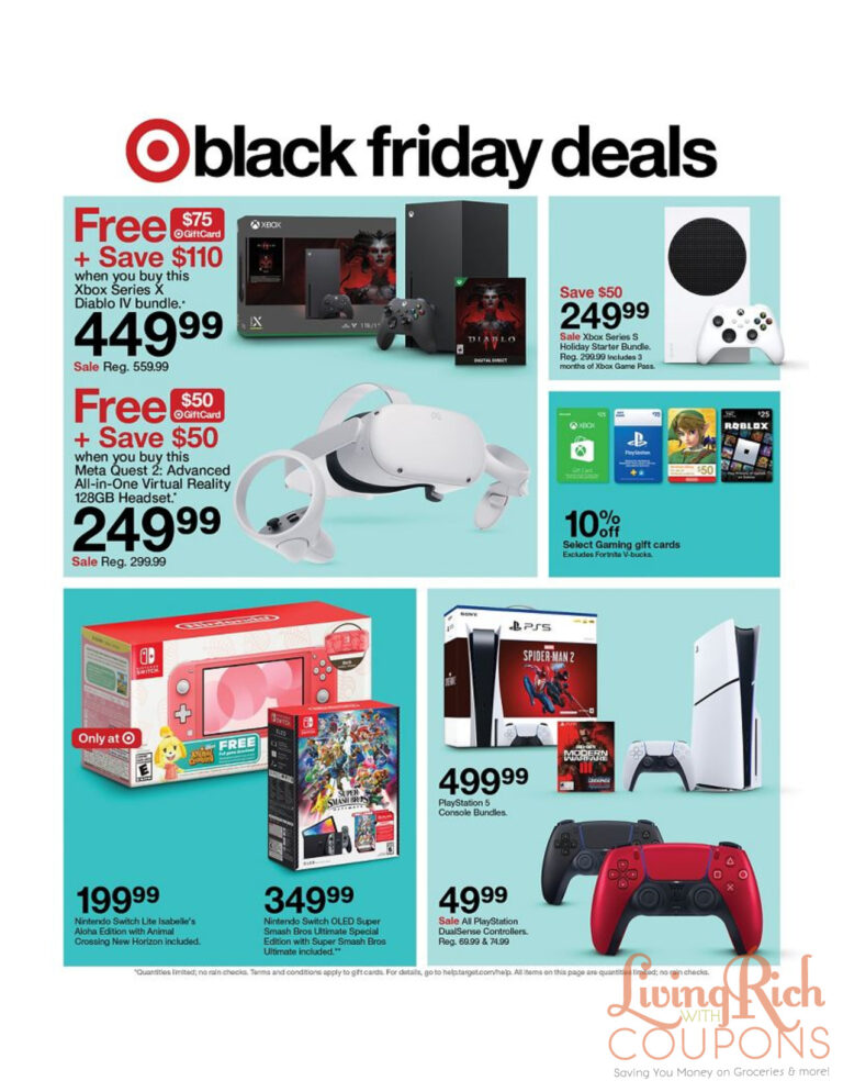 Target Black Friday Ad Living Rich With Coupons®