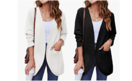 58% off Open Front Cardigan on Amazon!