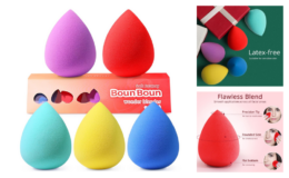 Popular! 64% off BEAKEY 5 Pcs Makeup Sponges  on Amazon