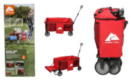 Ozark Trail Camping Utility Wagon with Tailgate & Extension Handle just $39 (reg. $80) at Walmart!