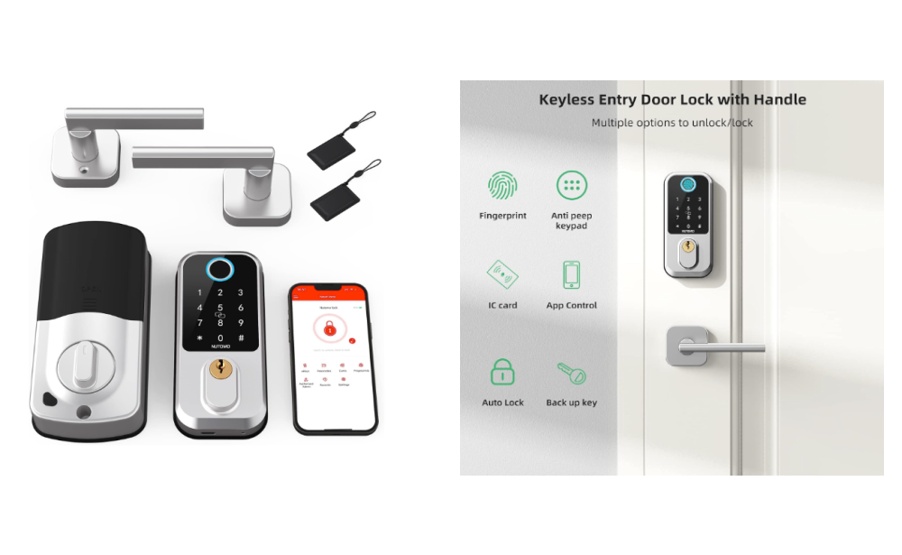 70% Off Smart Front Door Lock Set at