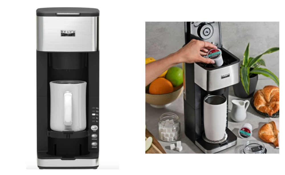 Bella Pro Series – Dual Brew Single Serve Coffee Maker $29.99 (Reg. $79 ...