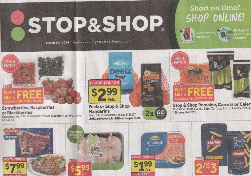 Stop & Shop Preview Ad for 3/1 Is Here!