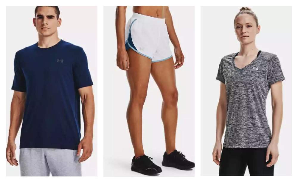 Under Armour 3 for $30 Shorts, Tees, and More, $10 Each!