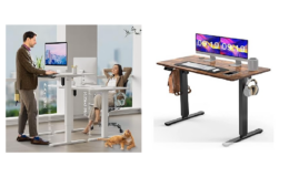 Standing Desks Electric Height Adjustable Computer Desks Starting at just $79.99 at WOOT!