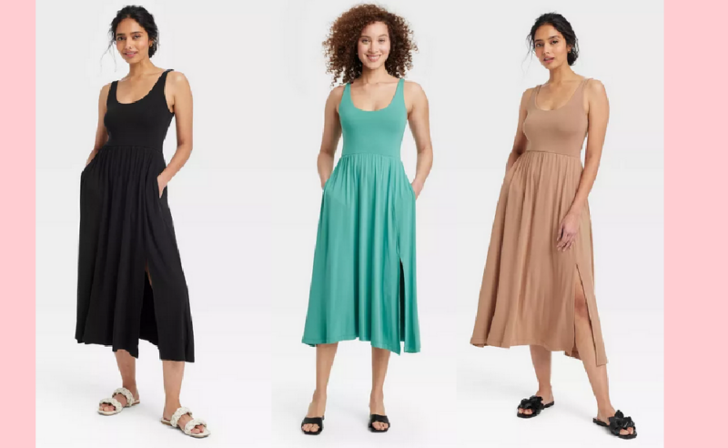 Popular Women’s A New Day Midi Ballet Dress Just $17.50 at Target | Reg ...