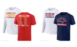 2 Pack NFL Shirt Combo at Fanatics $13.99 (Reg. $54.99)