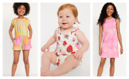 Today Only! 50% Off All Old Navy Kid's, Toddler, and Baby Dresses and Rompers