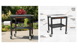 Blackstone 28" Portable Steel Prep Cart $99 (Reg. $199) at Walmart | Great for your 4th BBQ!