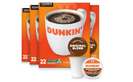 Stock Up Price! Dunkin' Original Blend Medium Roast Coffee 88 K-Cups at Amazon | $.27/Cup
