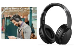VILINICE Noise Cancelling Headphones, Wireless Bluetooth $19.99 (Reg. $69.99) at Walmart