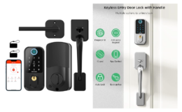 75% off Smart Front Door Lock Set at Amazon | Use your Fingerprint