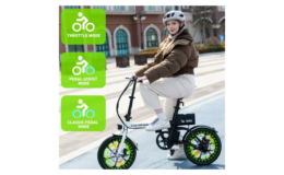 Walmart+ Week Deal | COLORWAY Folding Electric Bicycle just $449.99 ( Reg. $999.99)
