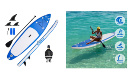 50% off Inflatable Stand-Up Paddleboard at Amazon | Great for the Summer!